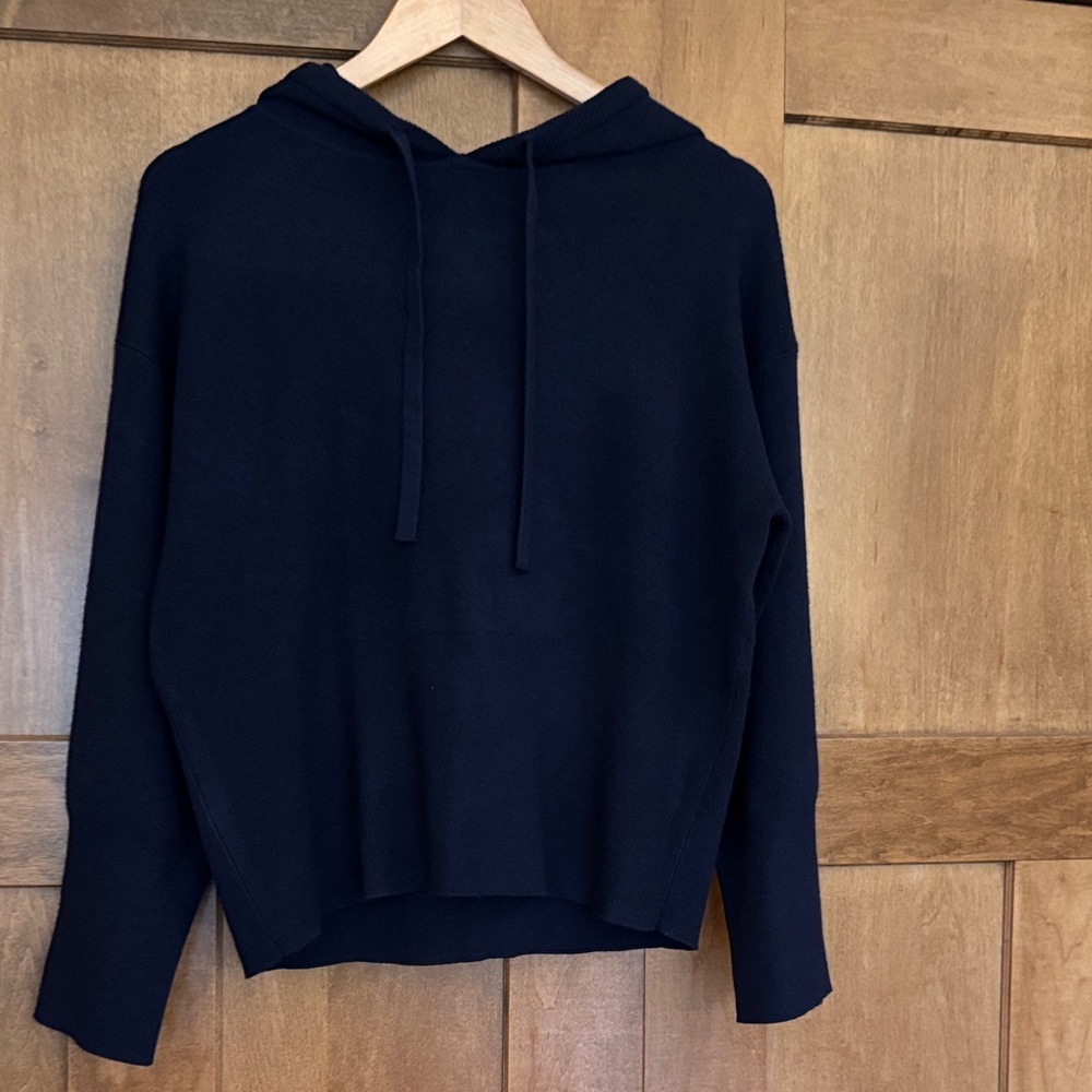 a new day Women's Black Hooded Sweater